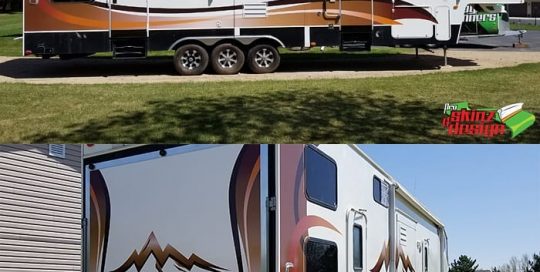 Toyota Hauler wrapped in Avery 1105ezrs vinyl