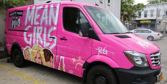 Commercial Van wrapped in Avery 1105 and Orafol 3676 Perf vinyl