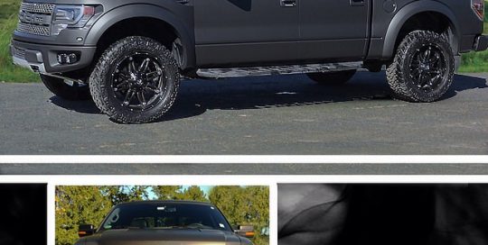 Ford wrapped in 1080 Matte Black