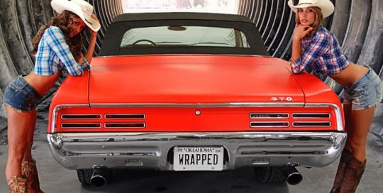 GTO wrapped in 1080 Matte Red vinyl