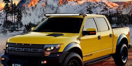 Hennessey Velociraptor wrapped in 1080 Gloss Yellow and Satin Black vinyl