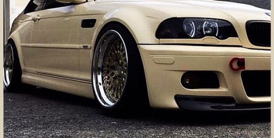 Bmw M3 wrapped in 1080 Gloss Light Ivory vinyl