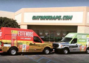 Commercial Van wrapped in Avery Chrome