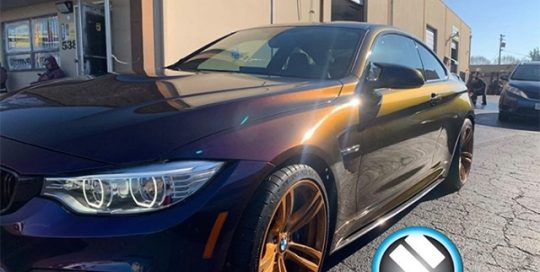 BMW M4 3M Gloss Deep Space Vinyl