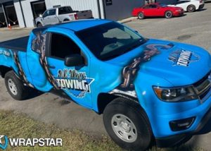 Chevy Wrapped Avery Dennison 1105 and Arlon Illuminate Vinyl