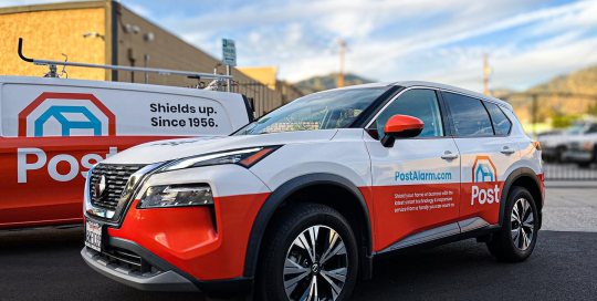 Fleet wraps for Post alarm